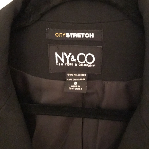 New York & Co. Two-Piece Black Dress with Jacket - Picture 3 of 5